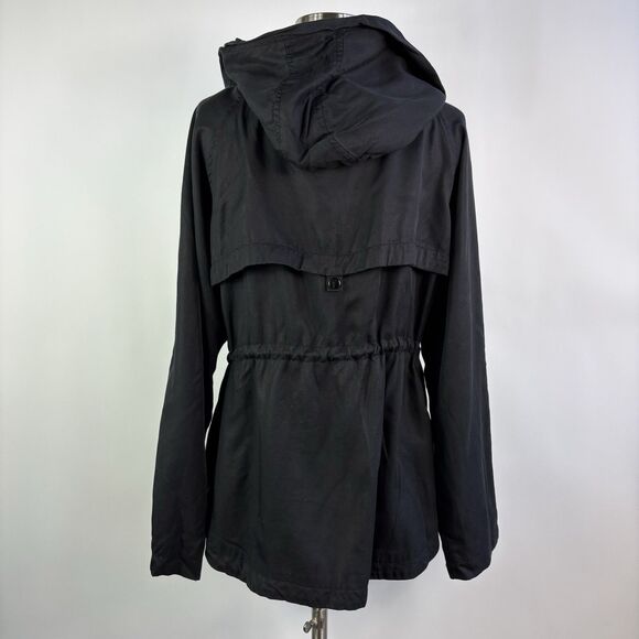 Y2K Market & spruce Hooded Jacket M Utility Boho Drawstring Waist Oversized - Picture 3 of 16